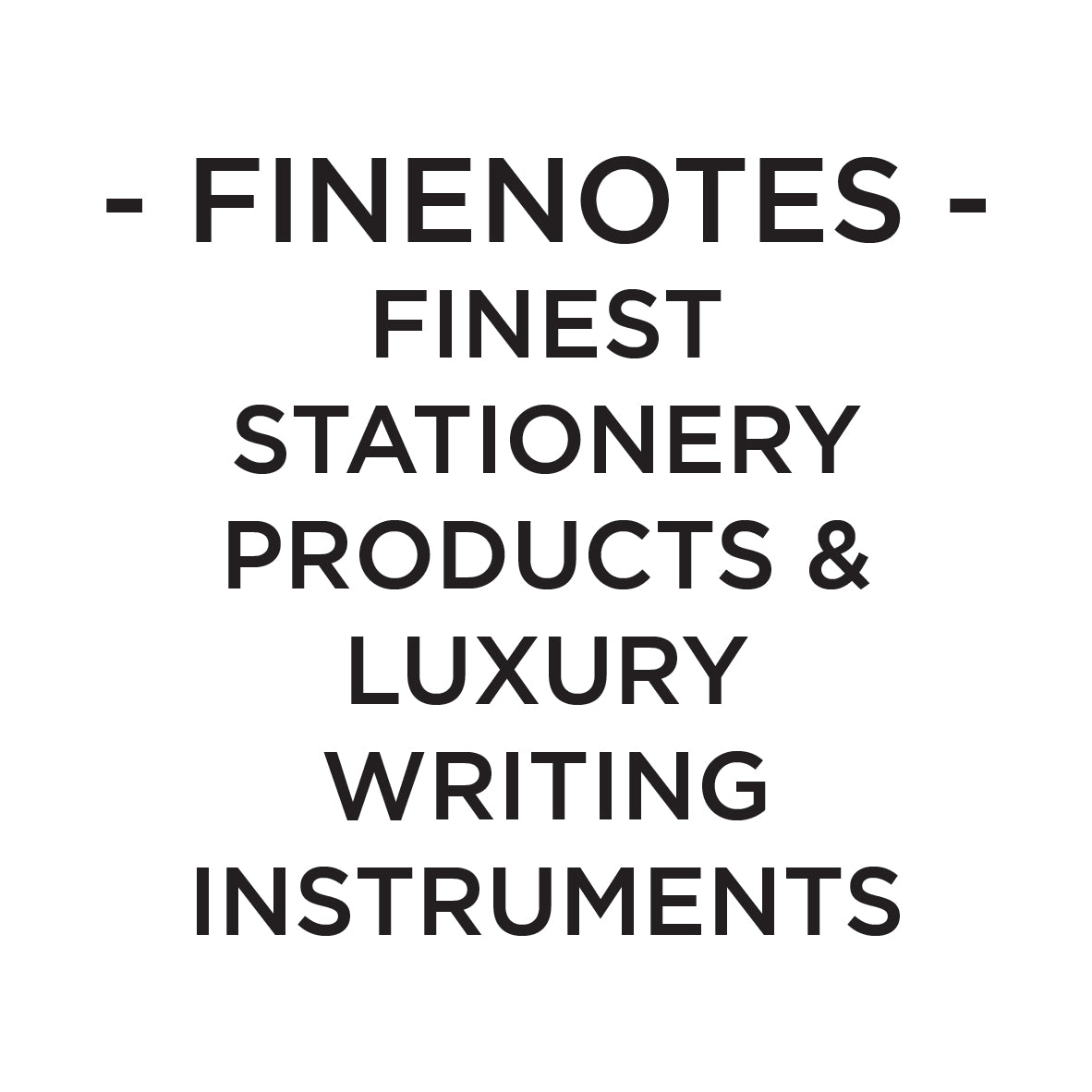FineNotes - Finest Stationery Products & Luxury Writing Instruments