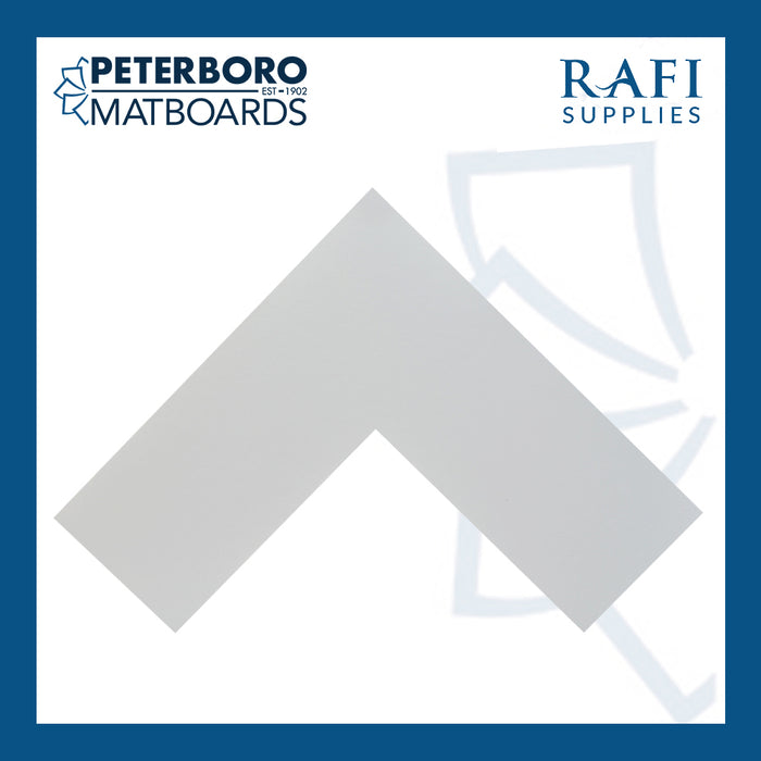 Peterboro Matboards - PLAIN WHITE