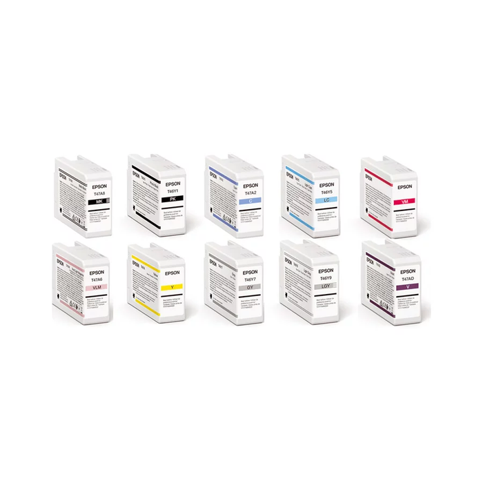 Ink Cartridge T47A Series for Epson SureColor SC-P900 - 50ml UltraChrome PRO10 Ink Cartridge (Connect with our team to get the best Discount!)
