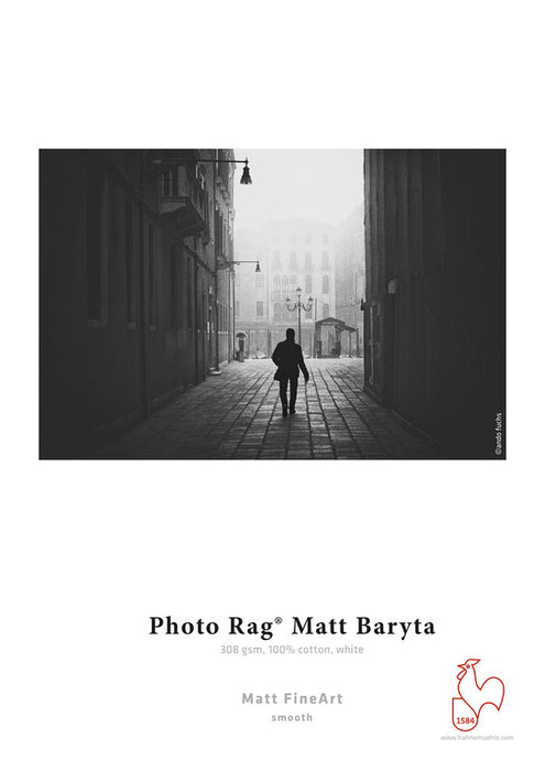Hahnemühle Photo Rag® Matt Baryta - 308 gsm (Roll / Cut-Sheet Pack)