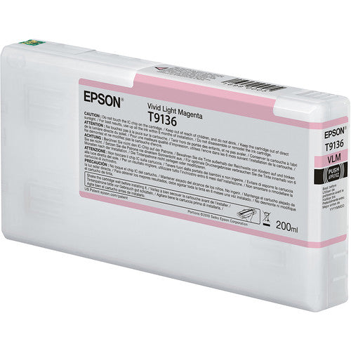 Ink Cartridge T913 Series for Epson SureColor SC-P5000 STD 240V - 200ml UltraChrome HDX Ink Cartridge (Connect with our team to get the best Discount!)