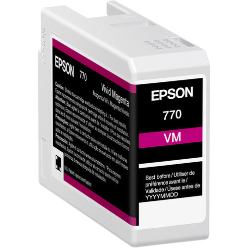 Ink Cartridge 770 Series for Epson SureColor SC-P700 - 25ml UltraChrome PRO10 Ink Cartridge (Connect with our team to get the best Discount!)