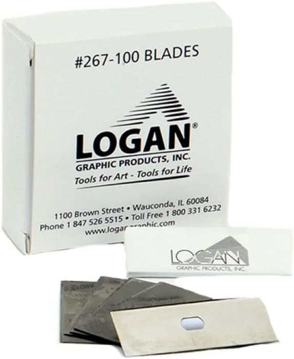 Logan Replacement Mat Cutting Blade - 267-100 (100 blades) (Connect with our team to get the best Discount!)
