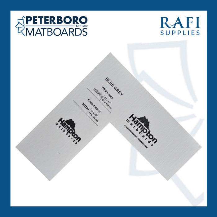 Peterboro Matboards - Blue Grey