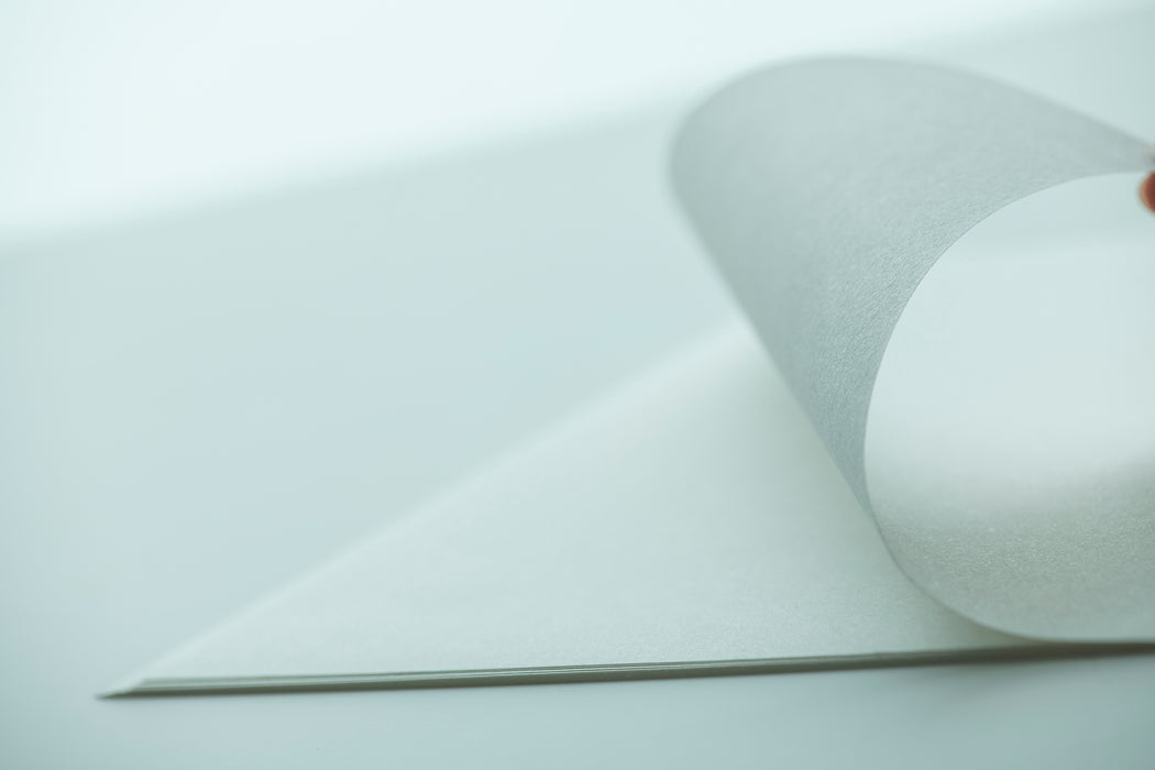 Awagami Fine Art Paper Pack - Silk Pure White - 68 gsm- A4 - (12 Sheets)