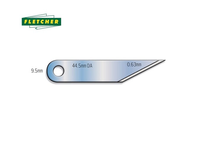 05-007 Fletcher-Terry (FT-1000) Standard Cutting Blades (Pack of 100 Blades)
