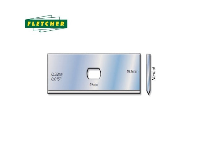 05-015 Fletcher-Terry Professional Mat Cutter Blades 0.015 Super Keen (Pack 100 Blades)(Connect with our team to get the best Discount!)