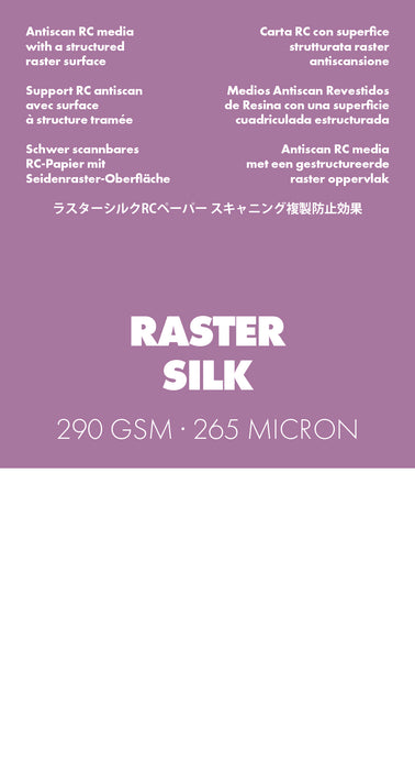 ILFORD GALERIE Raster Silk - Pro Photo Paper - 290 gsm (Cut-Sheet Pack & Roll)