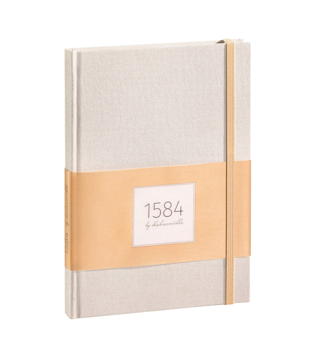 1584 by Hahnemühle A5 Notebook Peach - 90/95gsm - 100 Sheets / 200 Pages