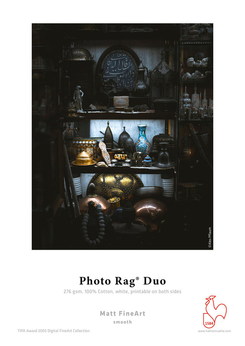 Hahnemühle Photo Rag® Duo Double Side Printable - 276 gsm (Cut-Sheet Pack)
