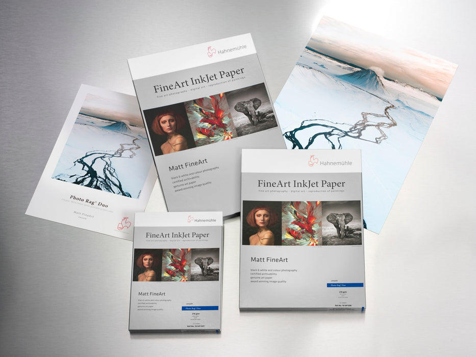 Hahnemühle Photo Rag® Duo Double Side Printable - 276 gsm (Cut-Sheet Pack)