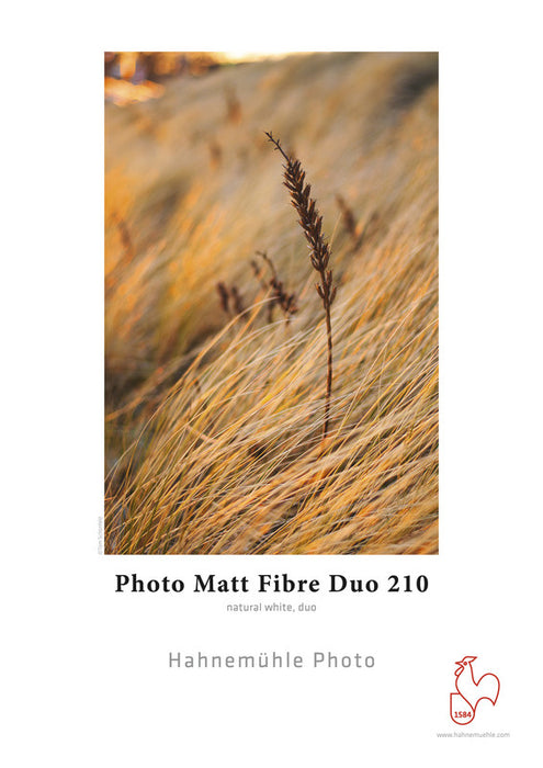 Hahnemühle Photo Matt Fibre Duo 210 gsm (Cut-Sheet Pack)