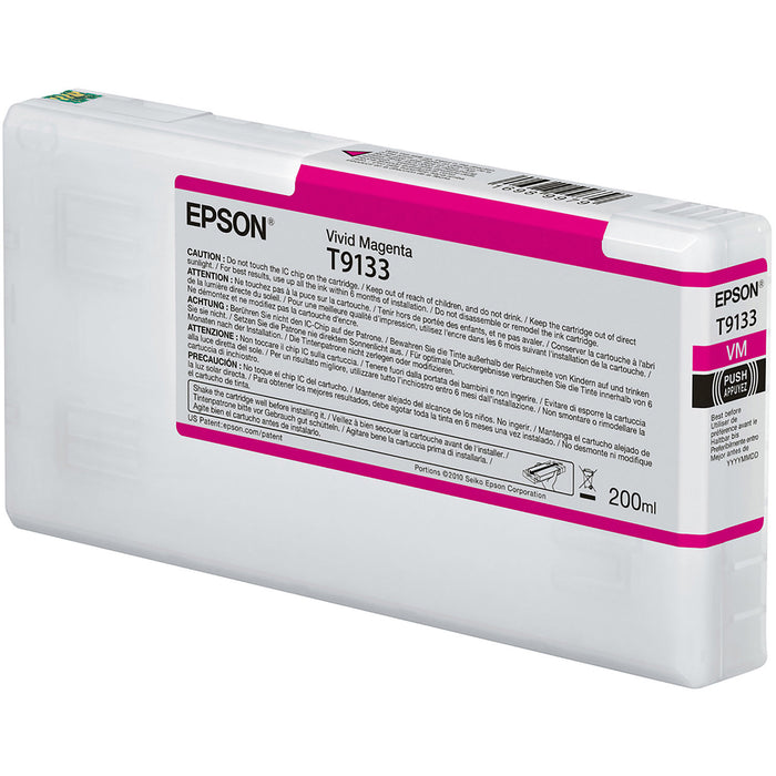Ink Cartridge T913 Series for Epson SureColor SC-P5000 STD 240V - 200ml UltraChrome HDX Ink Cartridge (Connect with our team to get the best Discount!)
