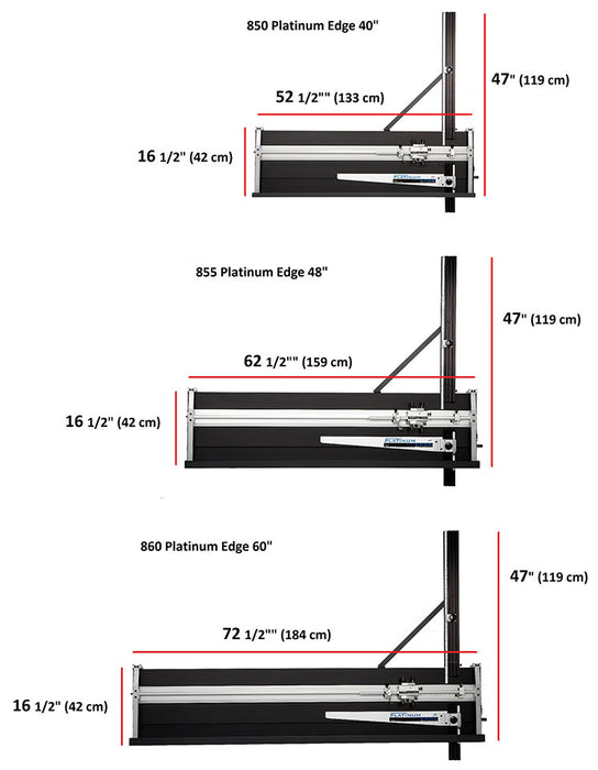 Logan 850-1 - Platinum Edge Elite - 40" (101cm) Mat Cutter (Connect with our team to get the best Discount!)