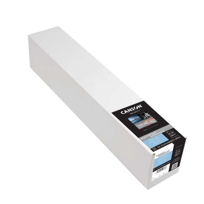 CANSON® INFINITY SOMERSET ENHANCED WATERCOLOUR WHITE 240GSM