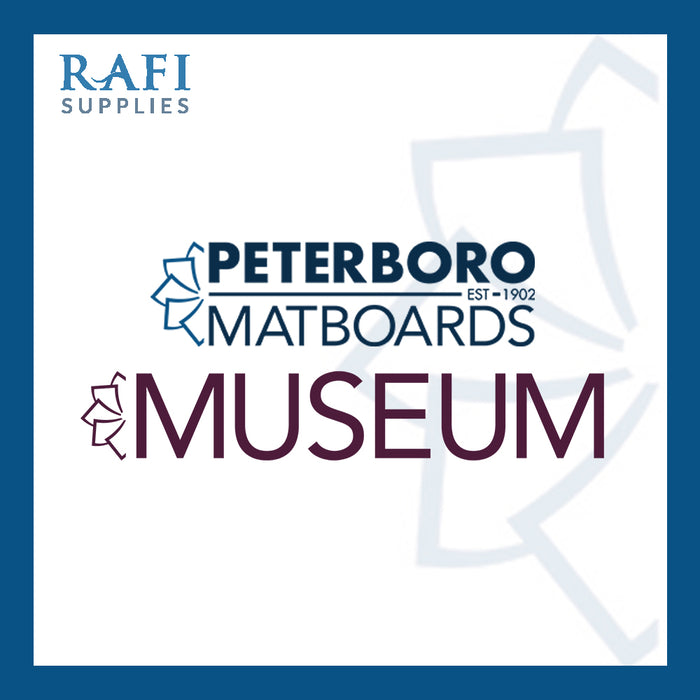 Peterboro Matboards - Museum - White - 4ply - 60 x 104 in