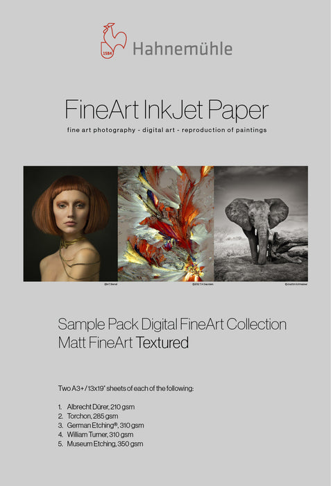 Hahnemühle Matt FineArt Textured - A4 & A3+ (Sample Pack)