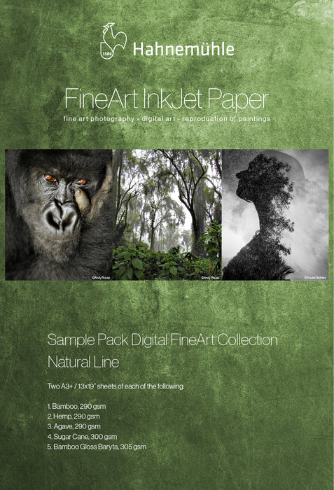 Hahnemühle Natural Line - A4 & A3+ (Sample / Trial Pack)