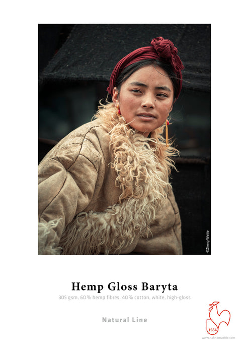 Hahnemühle Hemp Gloss Baryta - 305 gsm (Roll / Cut-Sheet Pack)