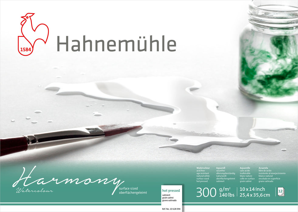 Hahnemühle Harmony Watercolour - 300 gsm - Hot-Pressed