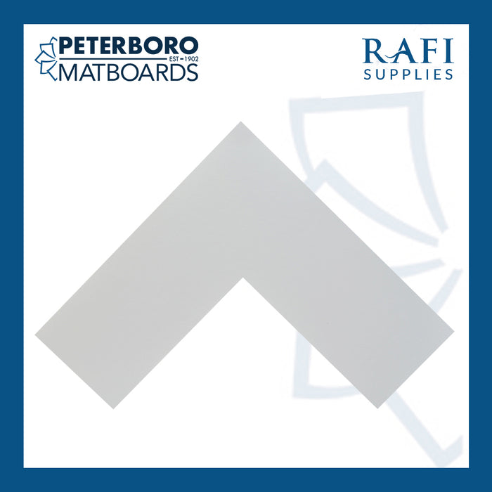 Peterboro Matboards - Plain White