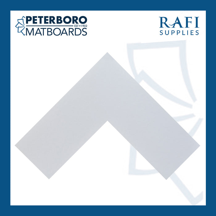 Peterboro Matboards - Real White