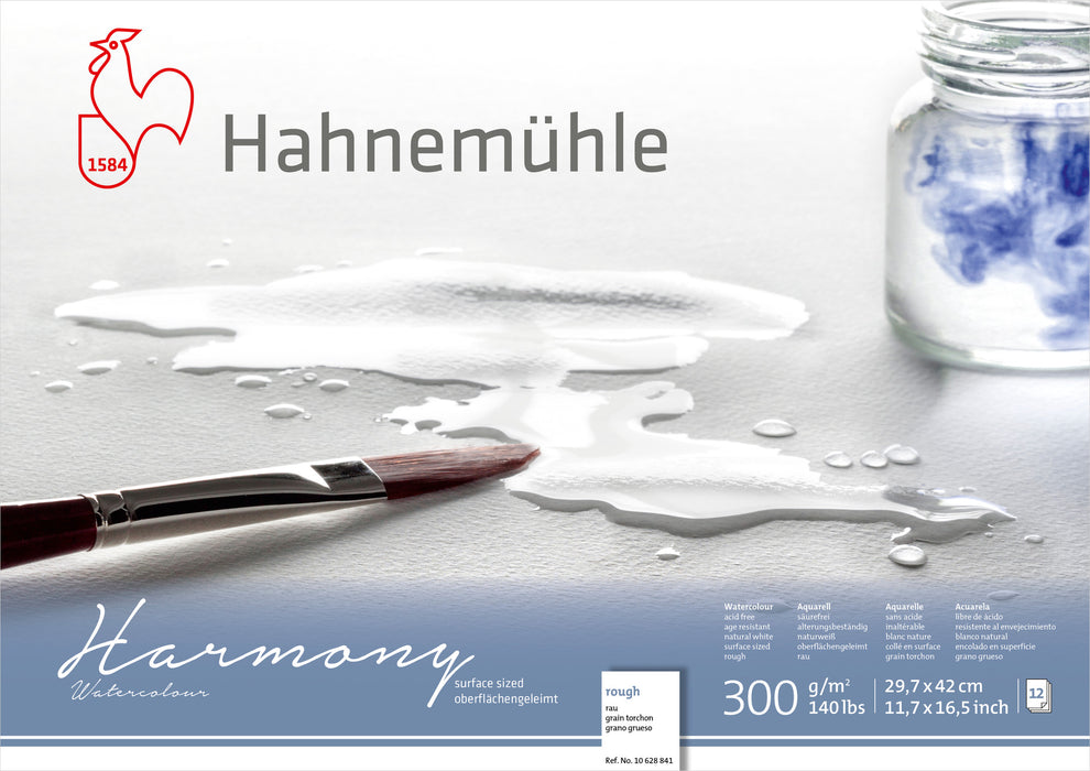 Hahnemühle Harmony Watercolour - 300 gsm - Rough