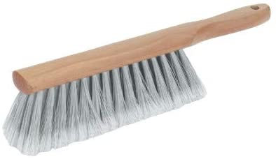 Silver Foxtail Bristles Brush