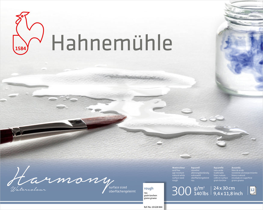 Hahnemühle Harmony Watercolour - 300 gsm - Rough
