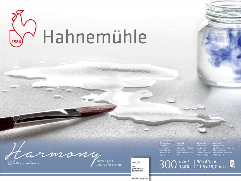 Hahnemühle Harmony Watercolour - 300 gsm - Rough
