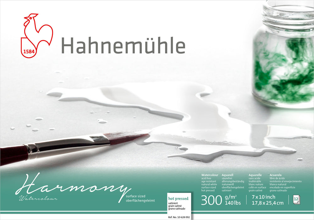 Hahnemühle Harmony Watercolour - 300 gsm - Hot-Pressed