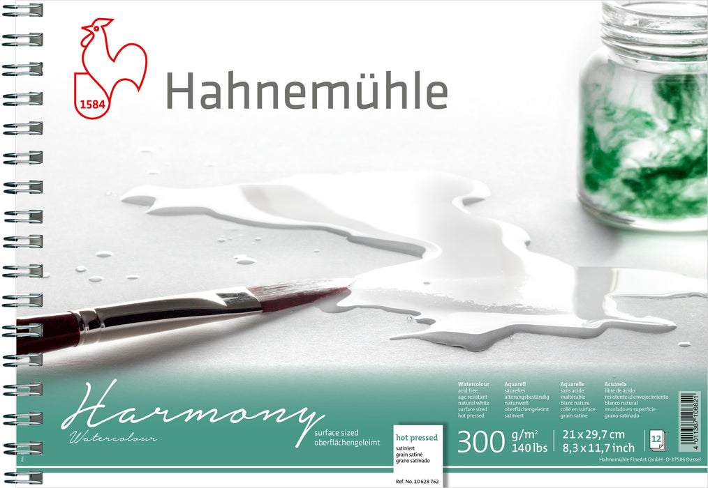 Hahnemühle Harmony Watercolour - 300 gsm - Hot-Pressed