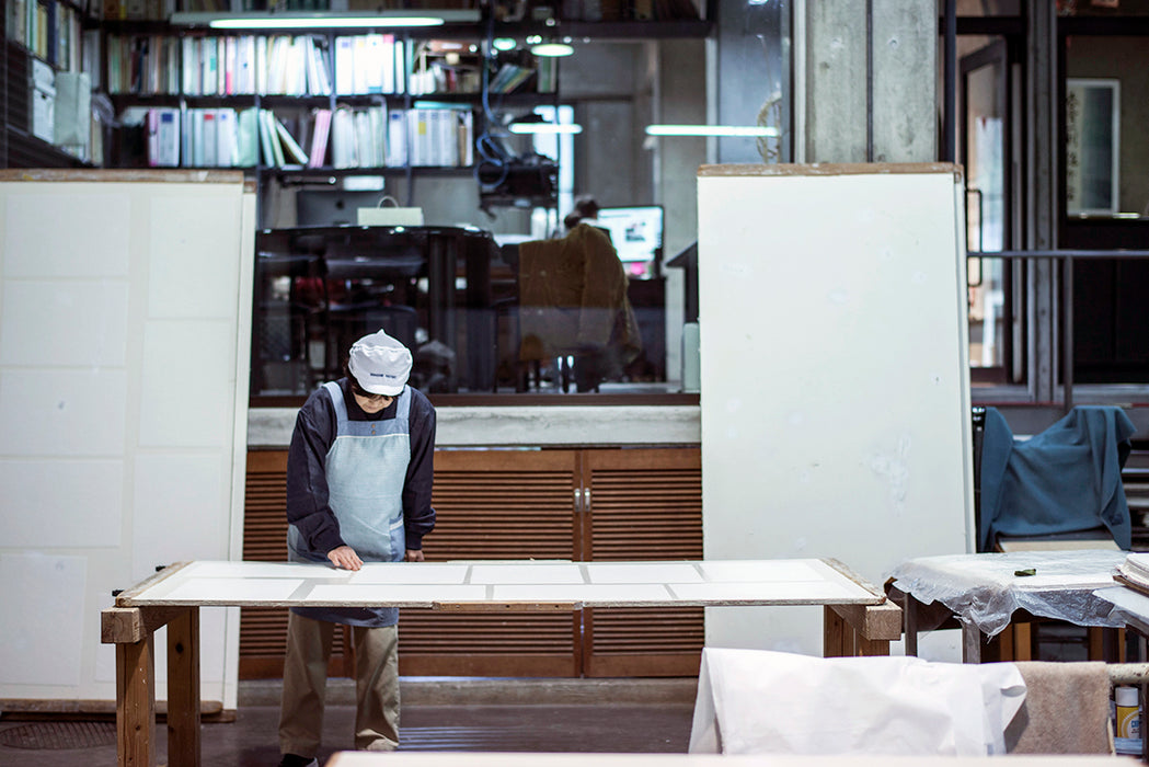 Awagami Factory Bizan Handmade White Medium 200gsm Paper — Rafi Supplies