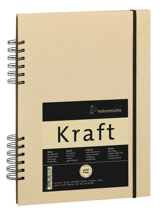 Hahnemühle Sketch Paper - Kraft Paper Sketchbook & Booklet - 120 gsm