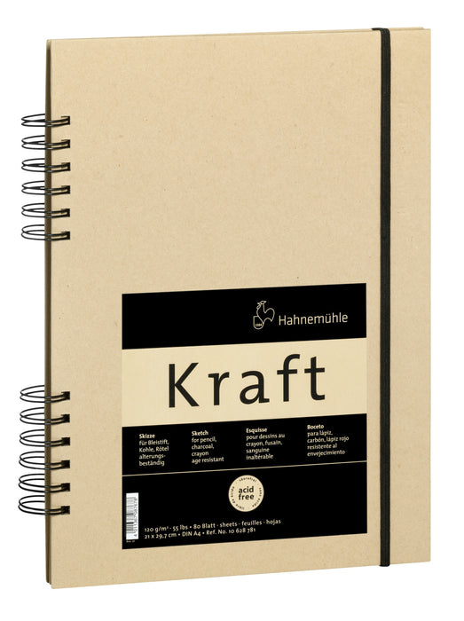 Hahnemühle Sketch Paper - Kraft Paper Sketchbook & Booklet - 120 gsm
