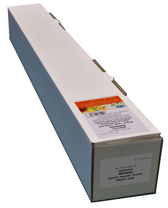 Hahnemühle Harmony Watercolour - 300 gsm - (Roll) Cold-Pressed - Rough - Hot-Pressed