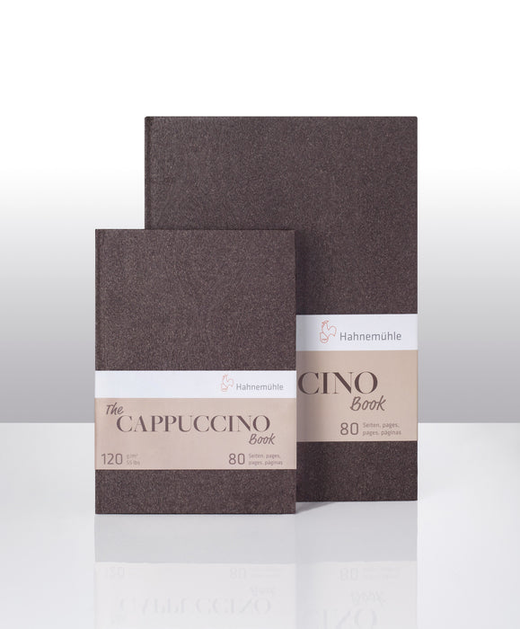 Hahnemühle The Cappuccino Book - 120gsm -  A5, and A4 - 40 Sheets / 80 Pages