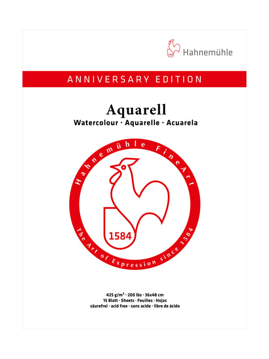 Hahnemühle Watercolour Paper - Anniversary Edition Watercolour - 425 gsm