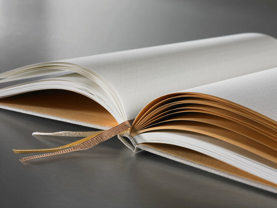 1584 by Hahnemühle A5 Notebook Peach - 90/95 gsm - 100 Sheets / 200 Pages