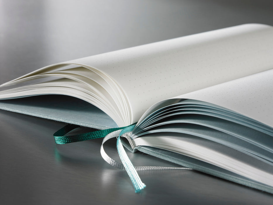 1584 by Hahnemühle A5 Notebook Sea Green - 90/95gsm - 100 Sheets / 200 Pages