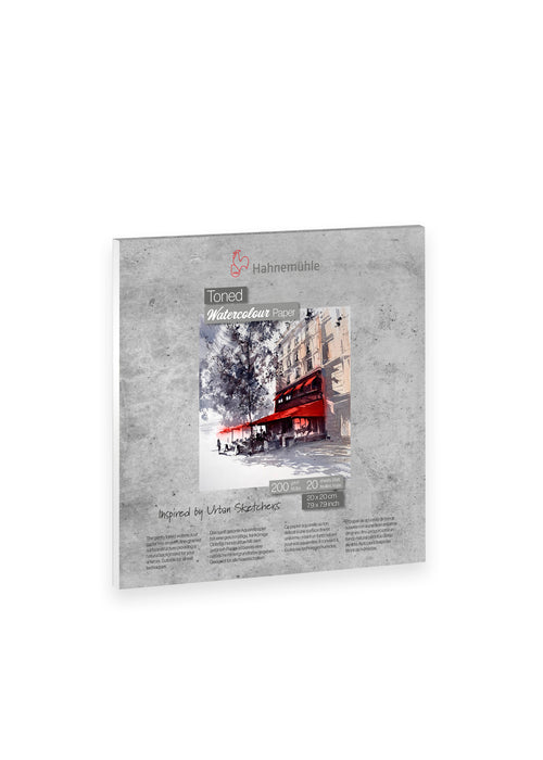 Hahnemühle Watercolour Paper - Toned Watercolour Paper,- 200 gsm (Pad)
