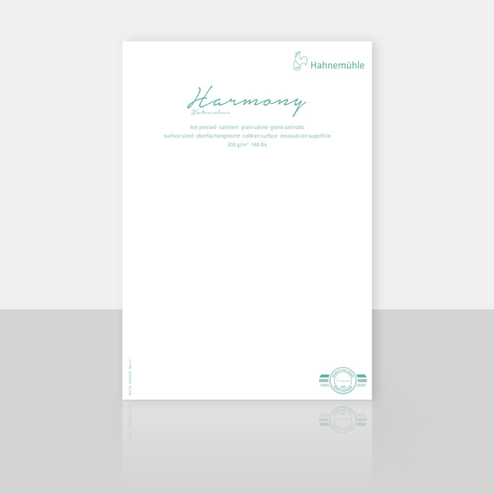 Hahnemühle Harmony Watercolour - 300 gsm - Hot-Pressed