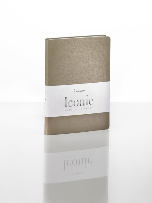 Hahnemühle Iconic Notebook - Taupe - A5 - 100 gsm - 96 Sheets / 192 Pages