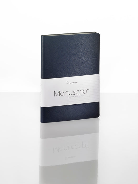 Hahnemühle Manuscript Notebook - Navy Blue - A5 - 100 gsm - 96 Sheets / 192 Pages