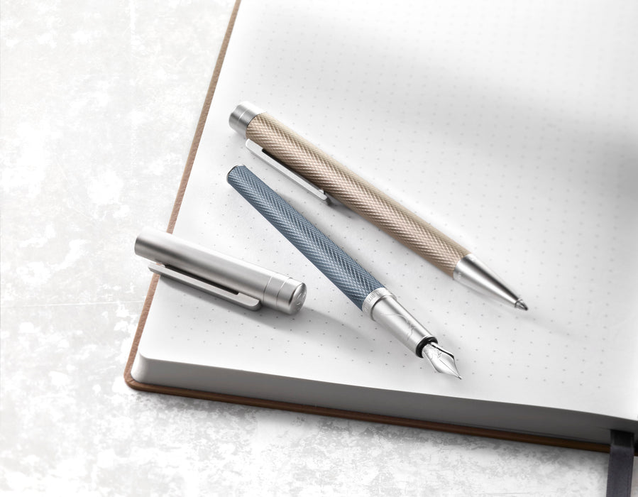 Hahnemühle Originals Slim Edition - Grey Color - Rollerball, Ballpoint, and Fountain Pen