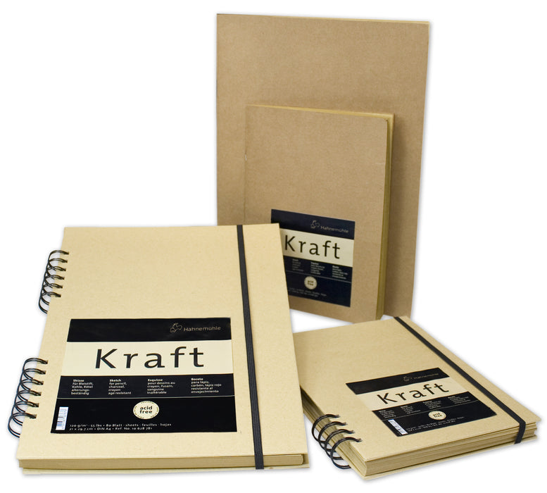 Hahnemühle Sketch Paper - Kraft Paper Sketchbook & Booklet - 120 gsm