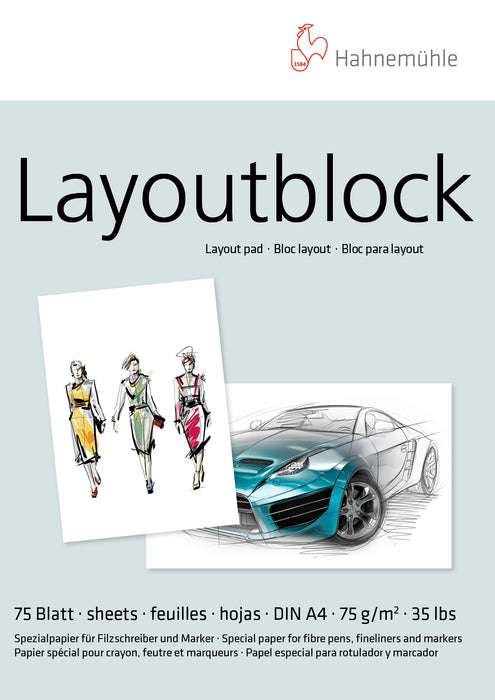Hahnemühle Graphic, Design & Illustration - Layoutblock - 75 gsm