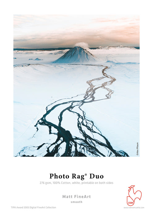 Hahnemühle Photo Rag® Duo Double Side Printable - 276 gsm (Cut-Sheet Pack)