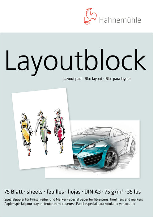 Hahnemühle Graphic, Design & Illustration - Layoutblock - 75 gsm