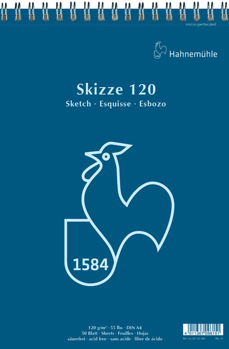 Hahnemühle Sketch Paper - Sketch Pad (Skizze) - 120 gsm